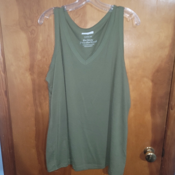Torrid Olive Green Tank Top - Picture 1 of 5